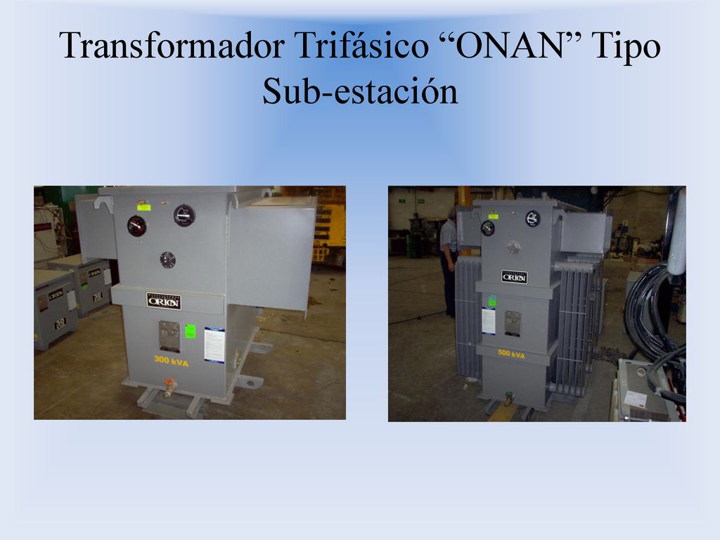 Transformador Trifásico ONAN Tipo Sub-estación