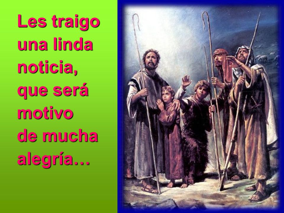 Les traigo una linda noticia, que será motivo de mucha alegría…