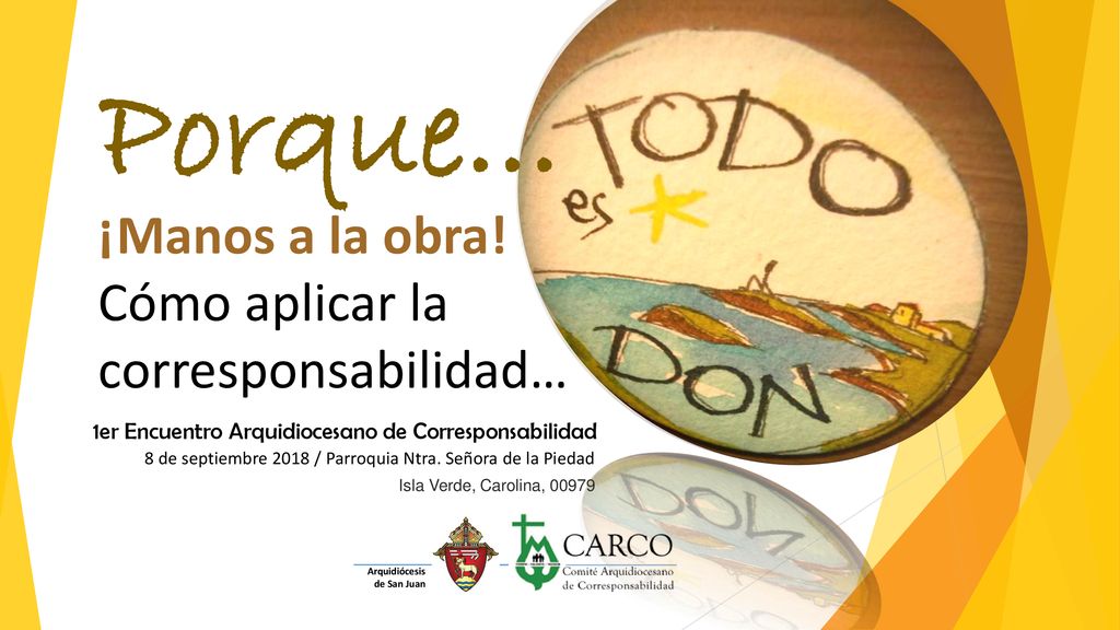 Porque... ¡Manos a la obra! Cómo aplicar la corresponsabilidad…