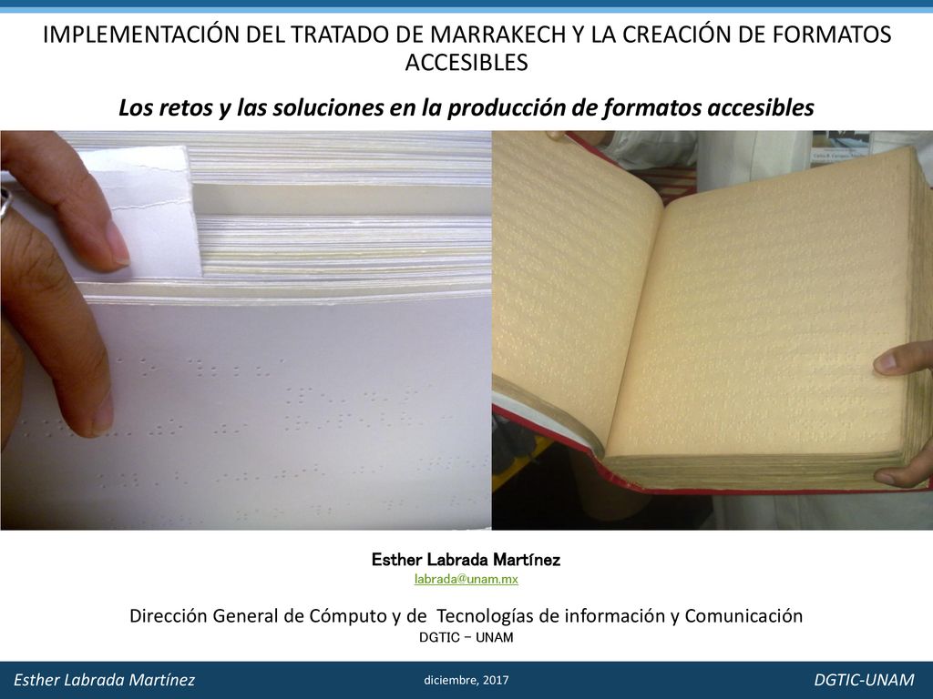 Los retos y las soluciones en la producción de formatos accesibles