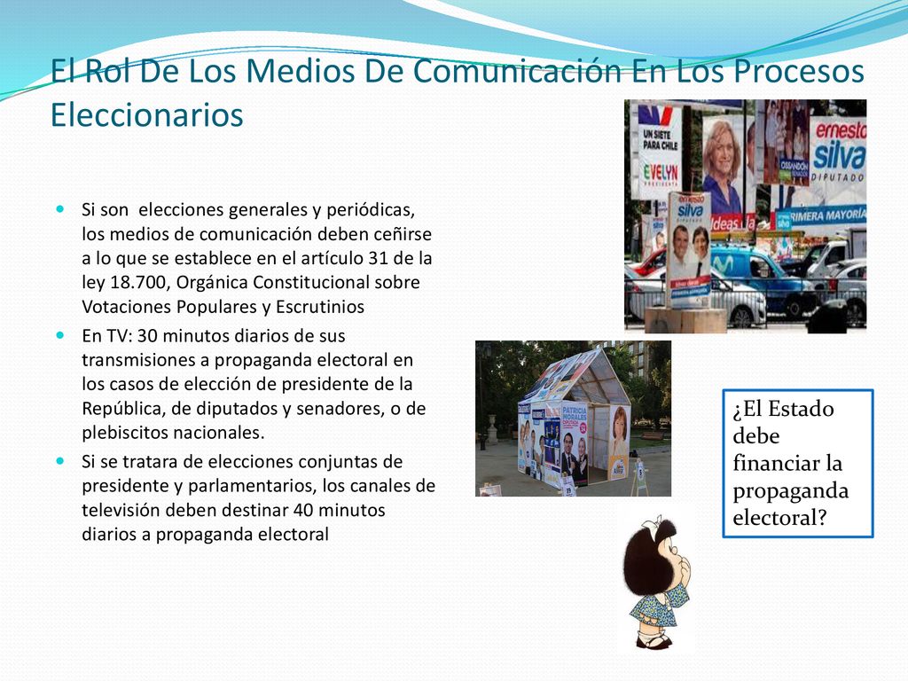 El Rol De Los Medios De Comunicación En Los Procesos Eleccionarios