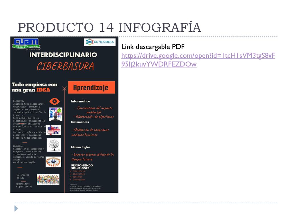 PRODUCTO 14 INFOGRAFÍA Link descargable PDF