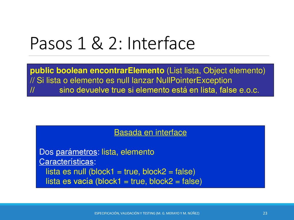Especificación, Validación y Testing (M. G. Merayo y M. Núñez)