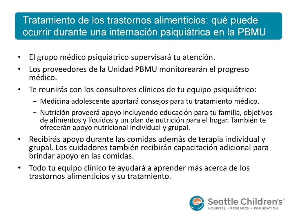Tratamiento de los trastornos alimenticios: qué puede ocurrir durante una internación psiquiátrica en la PBMU
