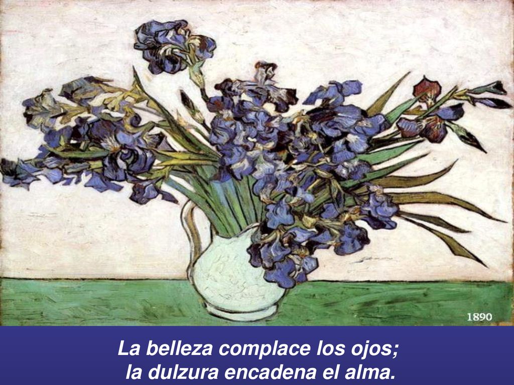 La belleza complace los ojos; la dulzura encadena el alma.