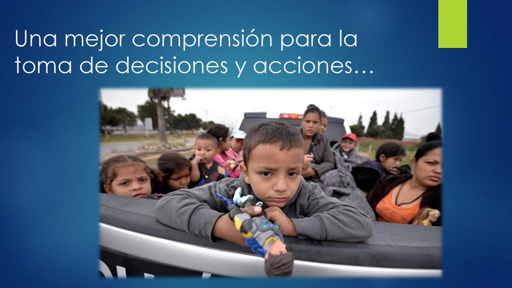 Una mejor comprensión para la toma de decisiones y acciones…
