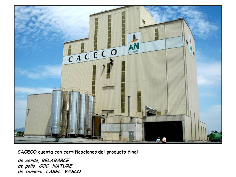 CACECO cuenta con certificaciones del producto final: