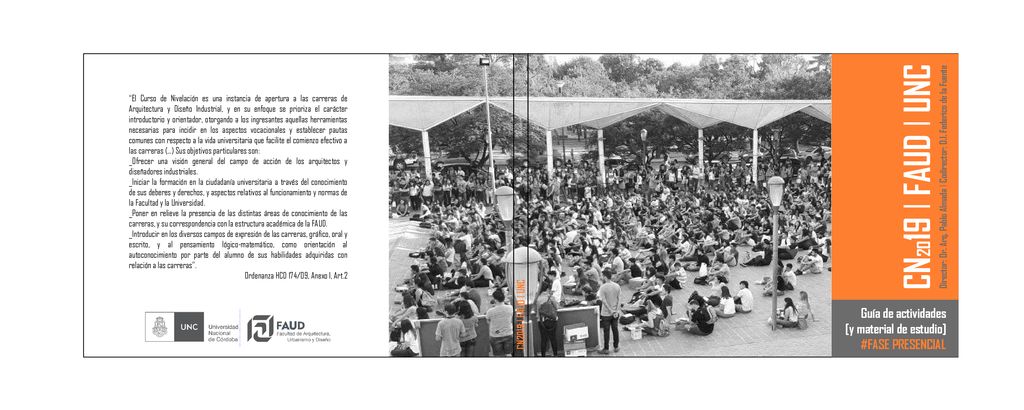 CN2019 I FAUD I UNC Guía de actividades [y material de estudio]
