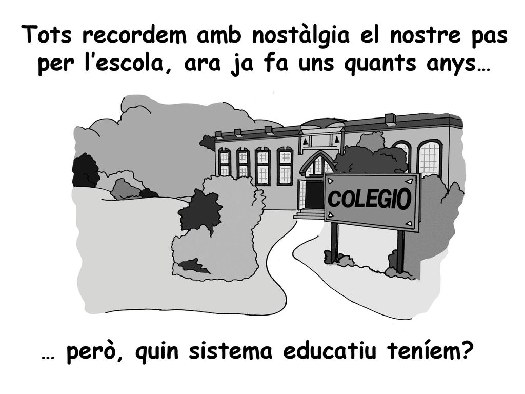 Tots recordem amb nostàlgia el nostre pas per l’escola, ara ja fa uns quants anys…