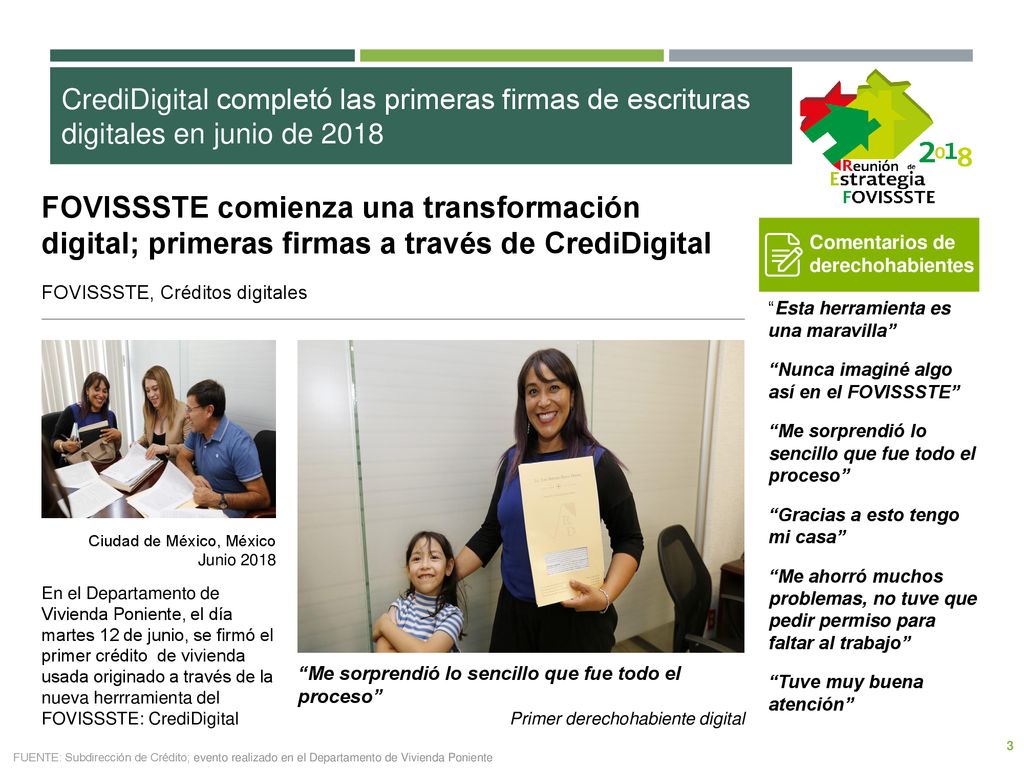 CrediDigital completó las primeras firmas de escrituras digitales en junio de 2018