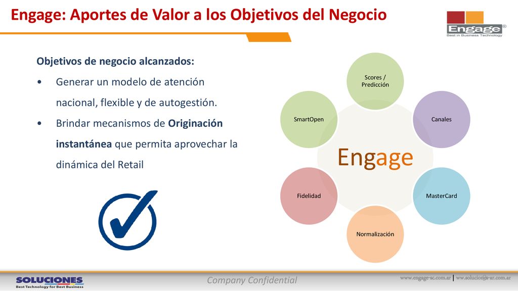 Engage Engage: Aportes de Valor a los Objetivos del Negocio