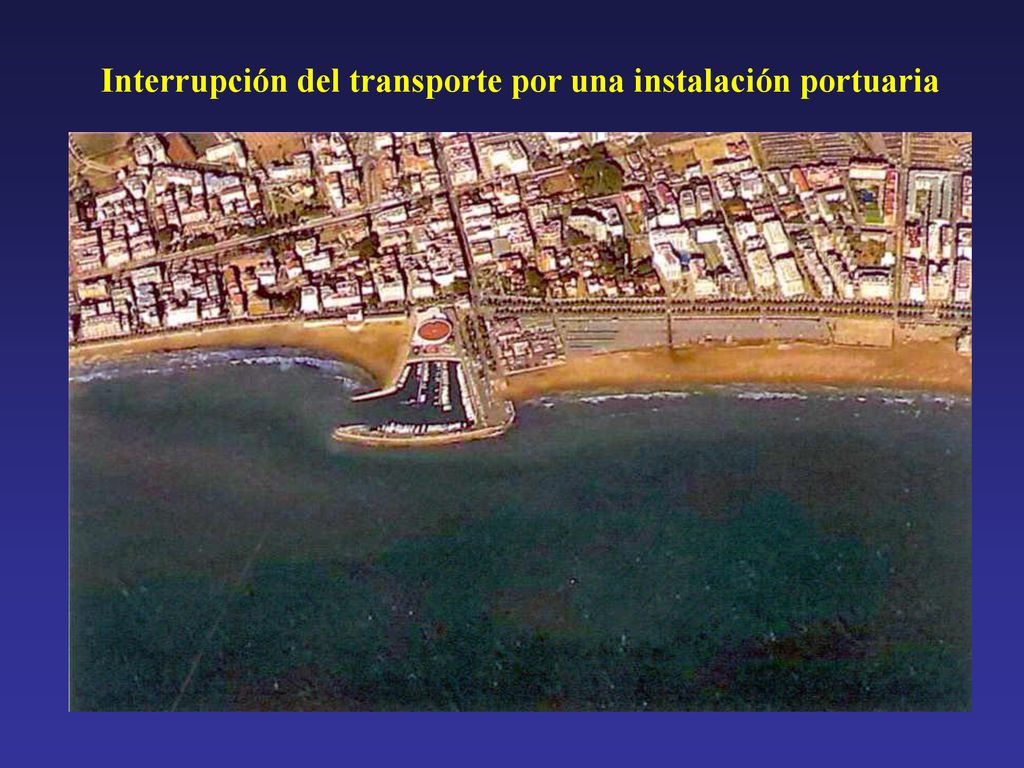 Interrupción del transporte por una instalación portuaria