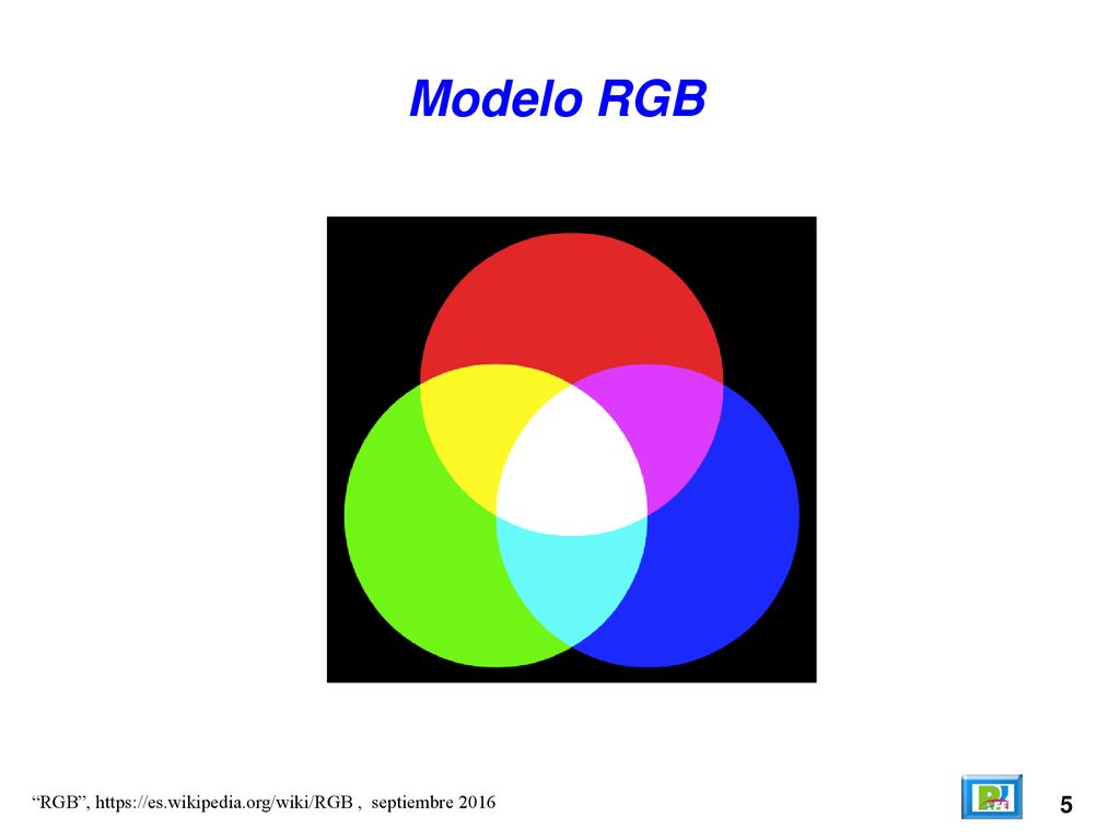 Modelo RGB 5 RGB ,   , septiembre 2016