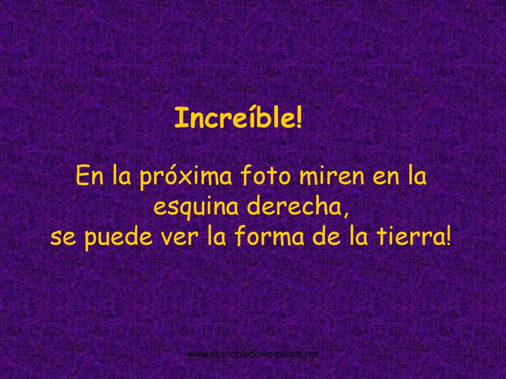 Increíble! En la próxima foto miren en la esquina derecha,