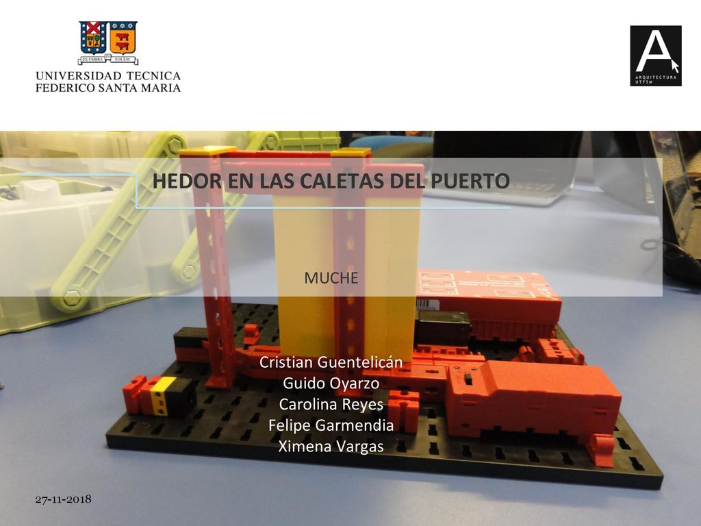 HEDOR EN LAS CALETAS DEL PUERTO MUCHE Cristian Guentelicán Guido Oyarzo Carolina Reyes Felipe Garmendia Ximena Vargas
