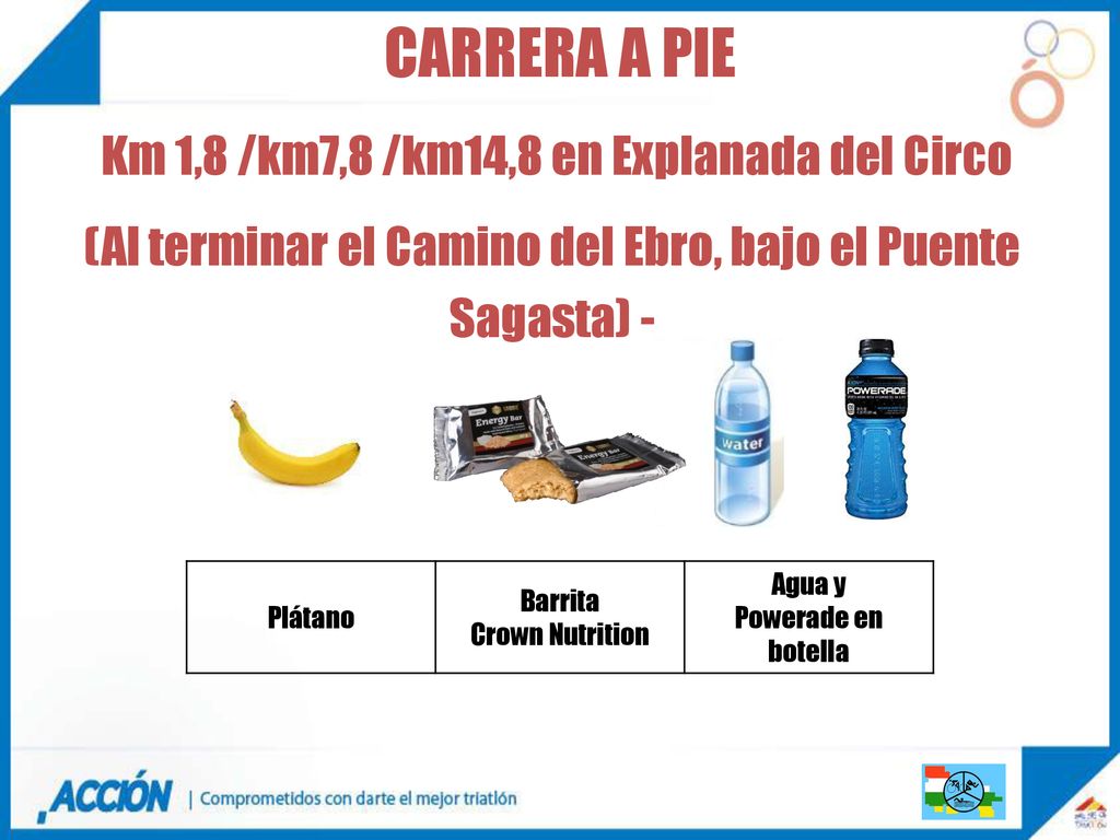 CARRERA A PIE Km 1,8 /km7,8 /km14,8 en Explanada del Circo