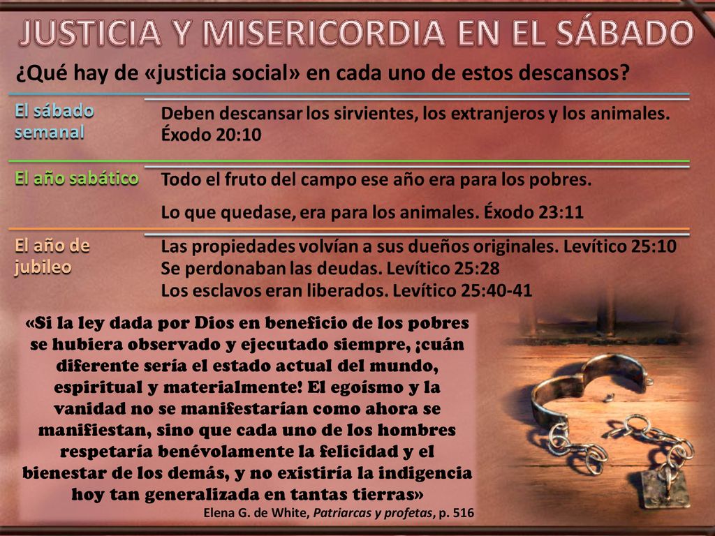 ¿Qué hay de «justicia social» en cada uno de estos descansos