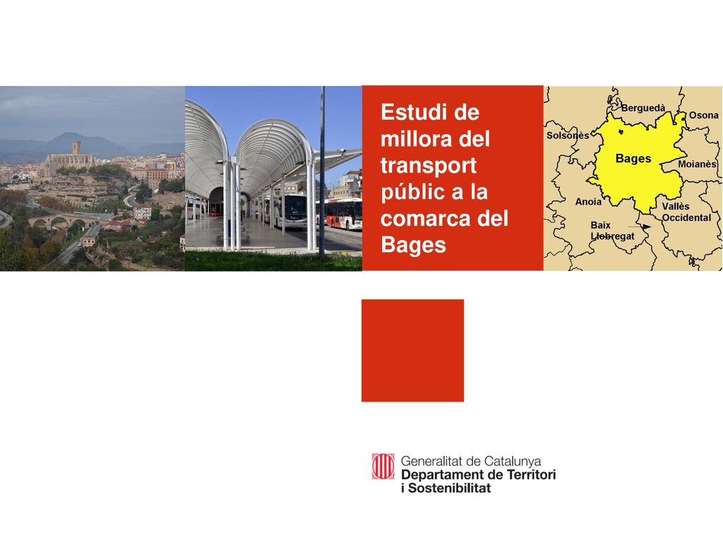Estudi de millora del transport públic a la comarca del Bages