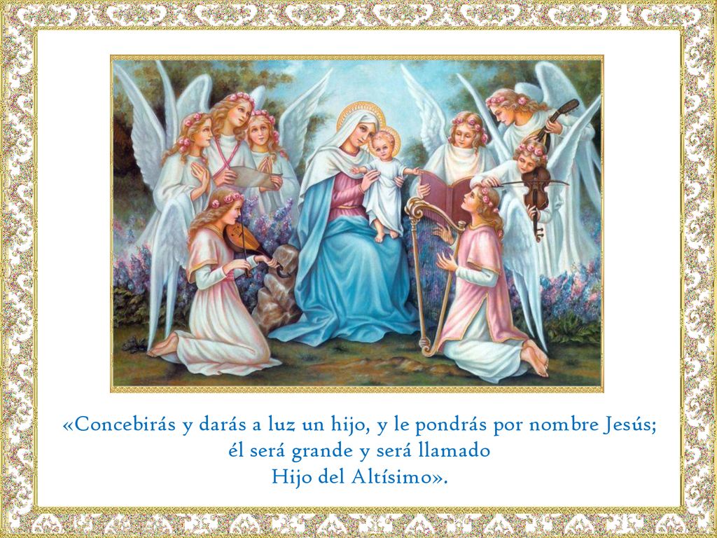 «Concebirás y darás a luz un hijo, y le pondrás por nombre Jesús; él será grande y será llamado