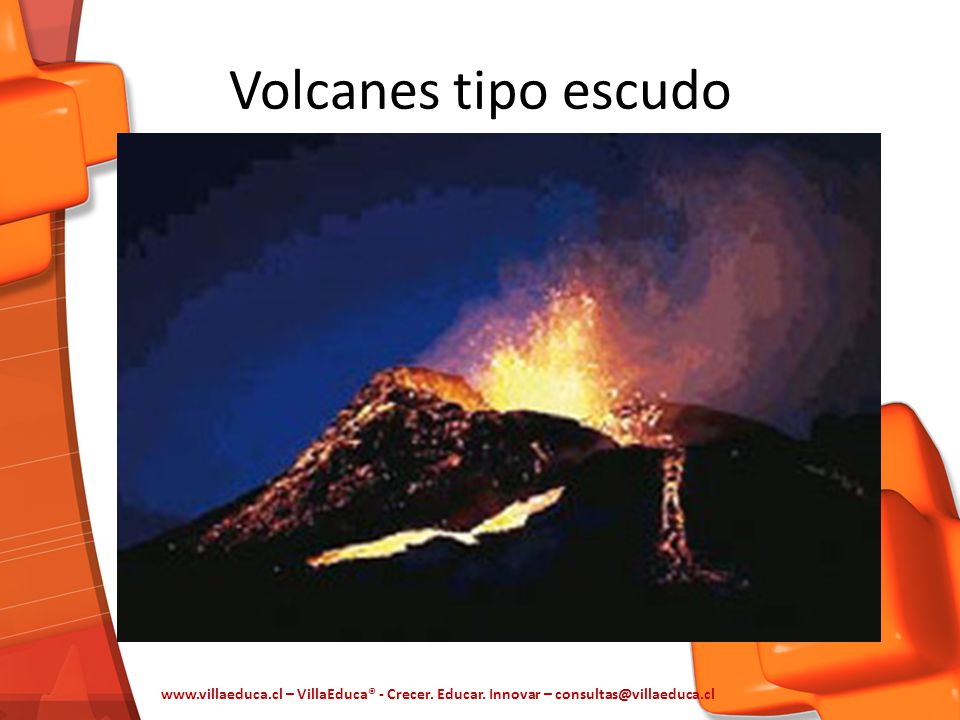 Volcanes tipo escudo   – VillaEduca® - Crecer.