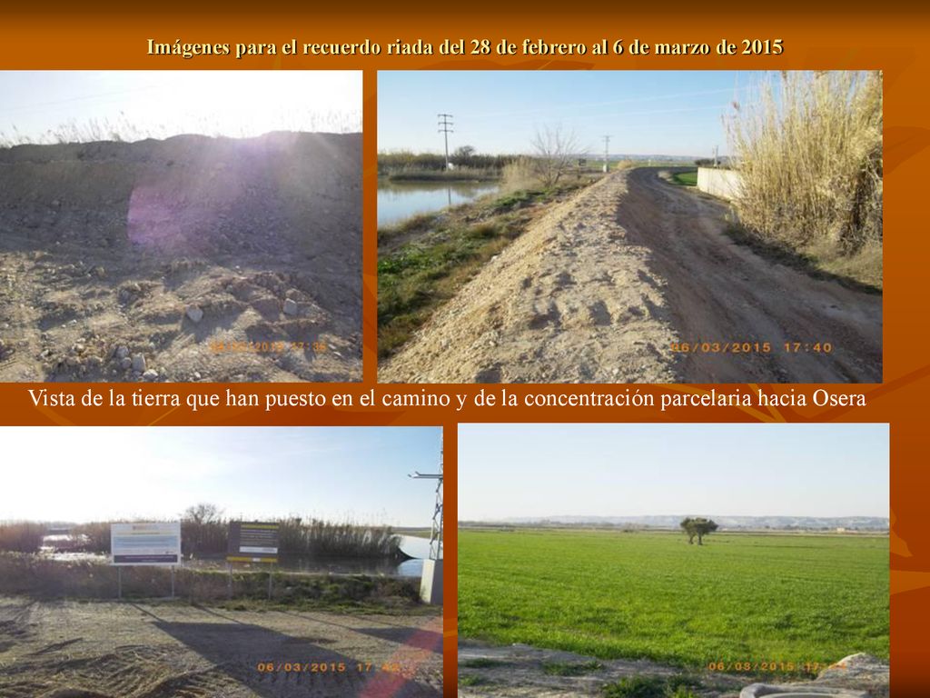 Imágenes para el recuerdo riada del 28 de febrero al 6 de marzo de 2015