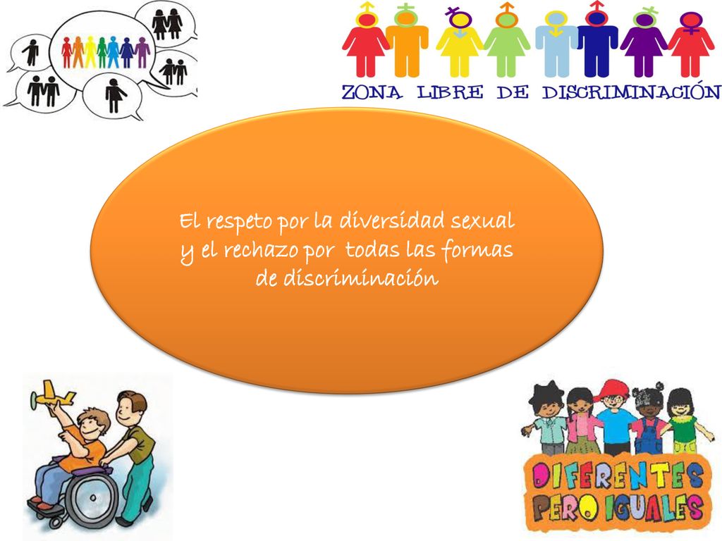 El respeto por la diversidad sexual y el rechazo por todas las formas de discriminación