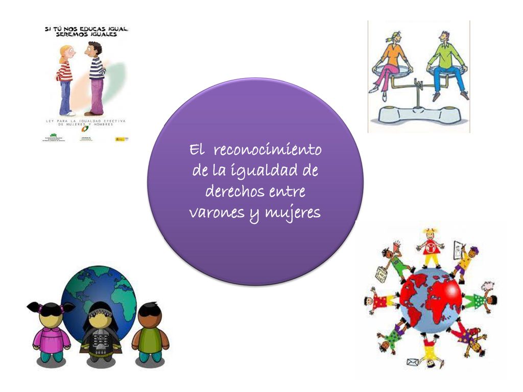 El reconocimiento de la igualdad de derechos entre varones y mujeres