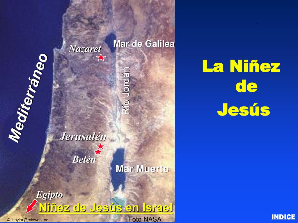 La Niñez de Jesús Mediterráneo Jerusalén Niñez de Jesús en Israel
