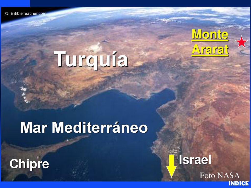 Turquía Click to add title Mar Mediterráneo Monte Ararat Israel Chipre