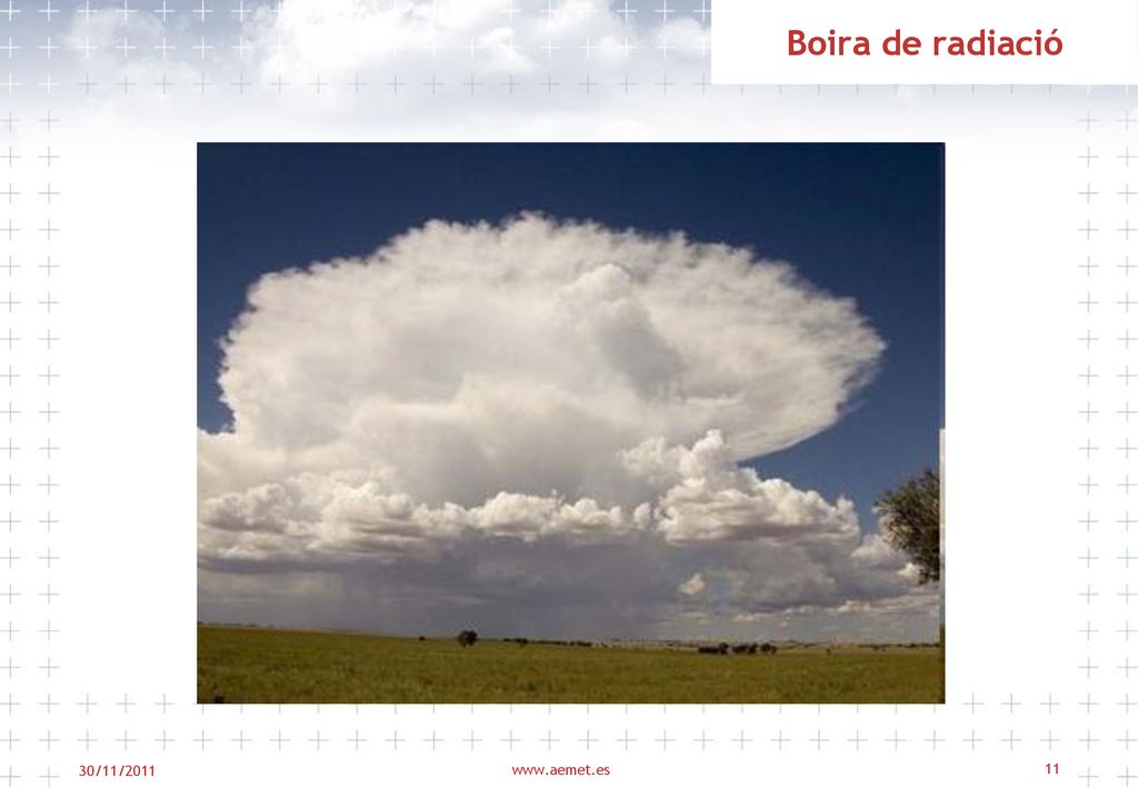 Boira de radiació Exemple amb convecció a la cara sud dels pirineus
