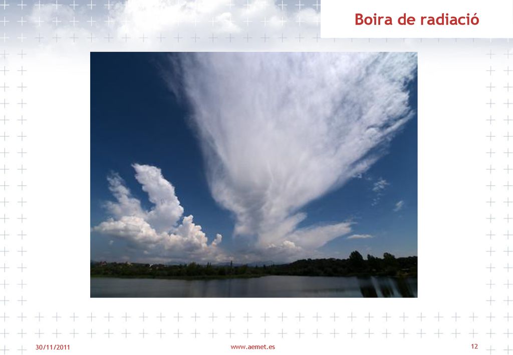 Boira de radiació Exemple amb convecció a la cara sud dels pirineus