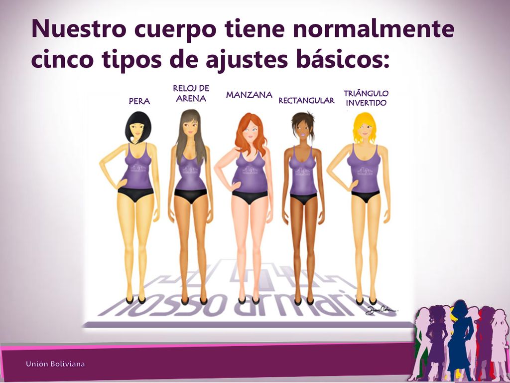 Nuestro cuerpo tiene normalmente cinco tipos de ajustes básicos: