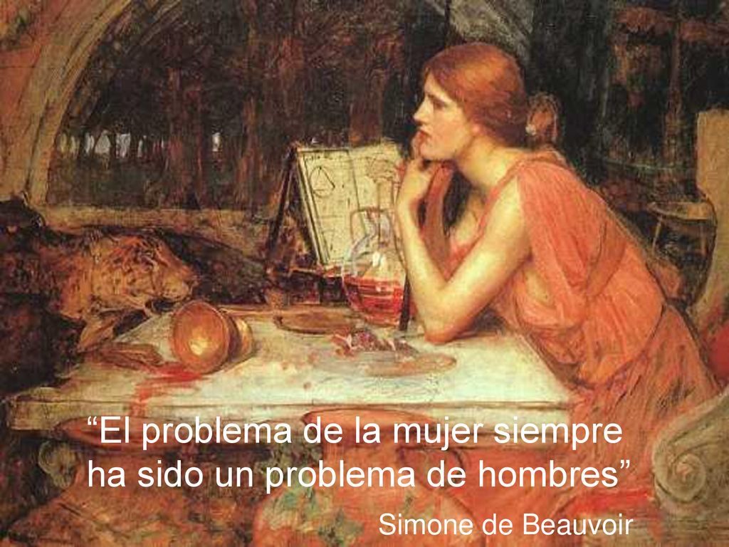 El problema de la mujer siempre ha sido un problema de hombres
