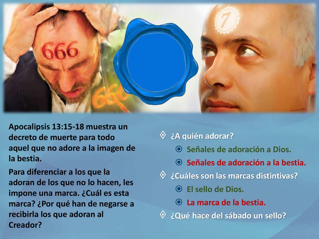 Apocalipsis 13:15-18 muestra un decreto de muerte para todo aquel que no adore a la imagen de la bestia.