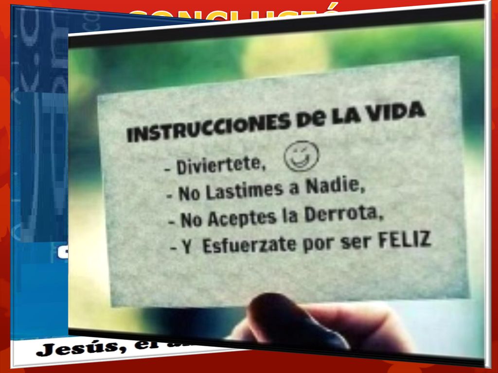 CONCLUSIÓN 3. Que Jesús es el único amigo que nunca nos falla