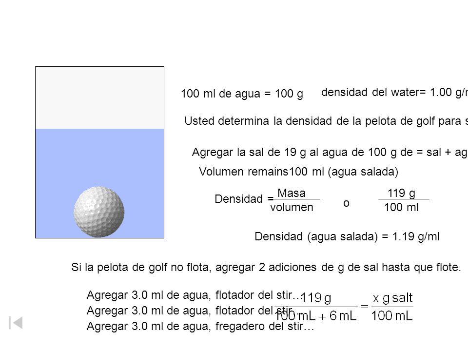 Laboratorio de la pelota de golf - ppt video online descargar