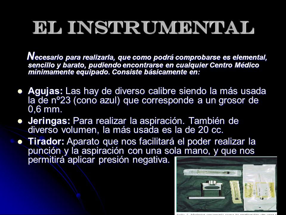 EL INSTRUMENTAL
