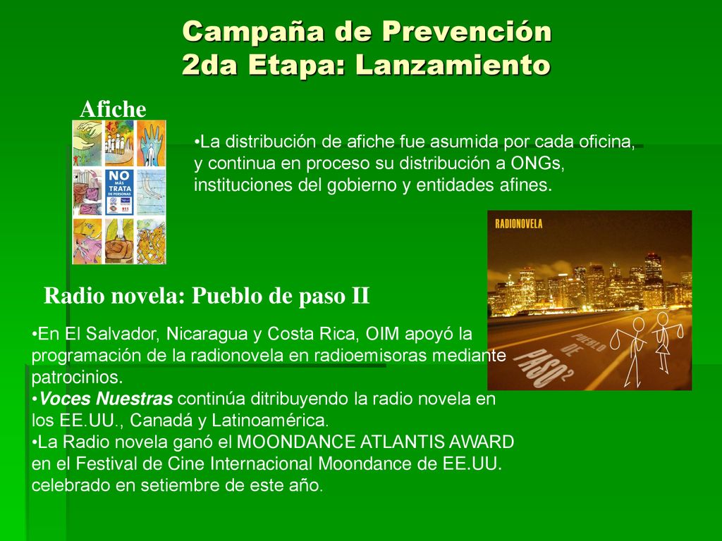 Unidad Regional contra TdP OIM Centroamérica y México ppt descargar