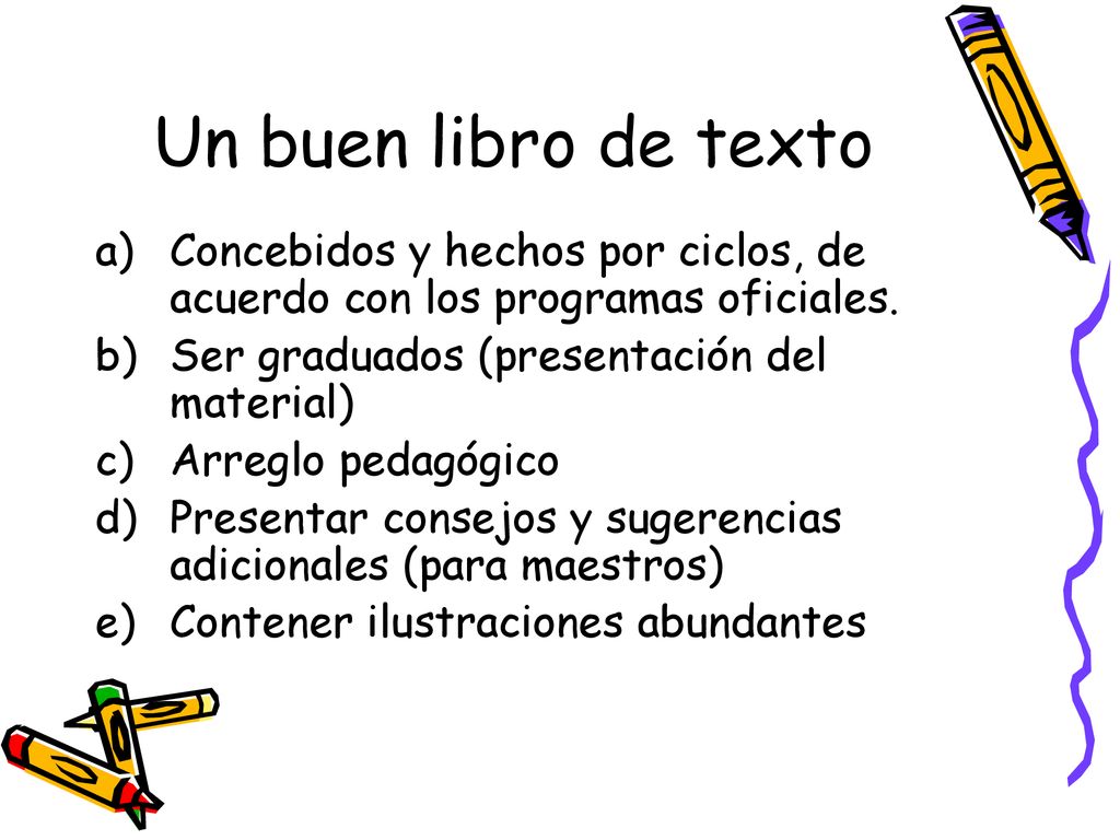 Un buen libro de texto Concebidos y hechos por ciclos, de acuerdo con los programas oficiales. Ser graduados (presentación del material)