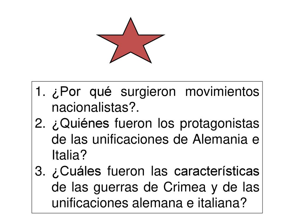 ¿Por qué surgieron movimientos nacionalistas .