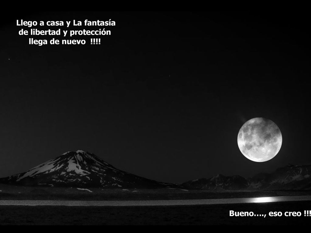 Llego a casa y La fantasía de libertad y protección