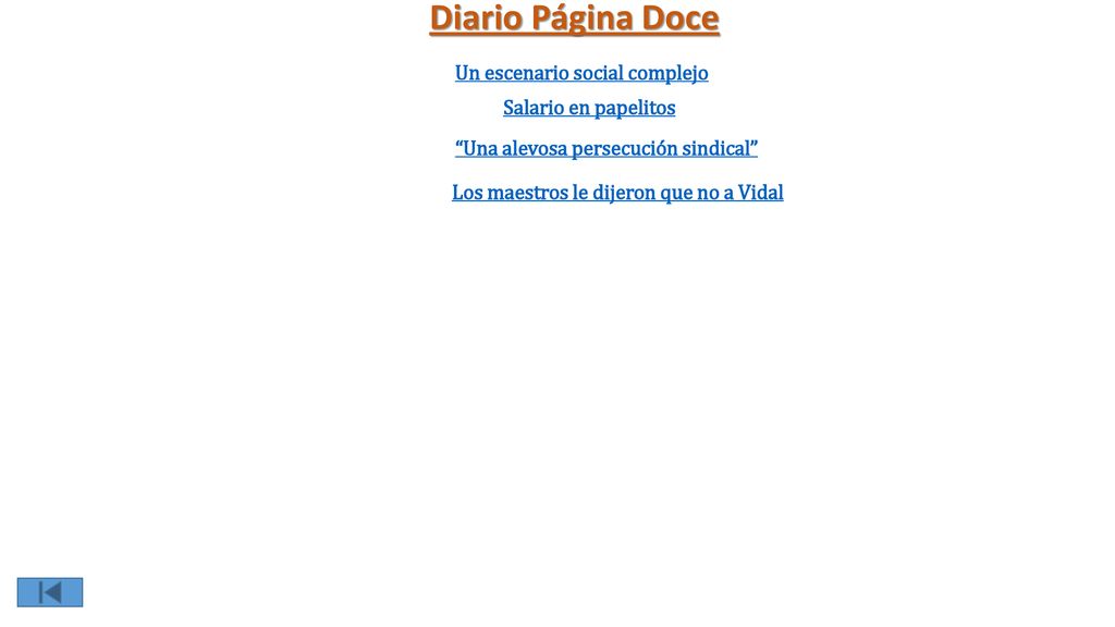 Diario Página Doce Un escenario social complejo Salario en papelitos
