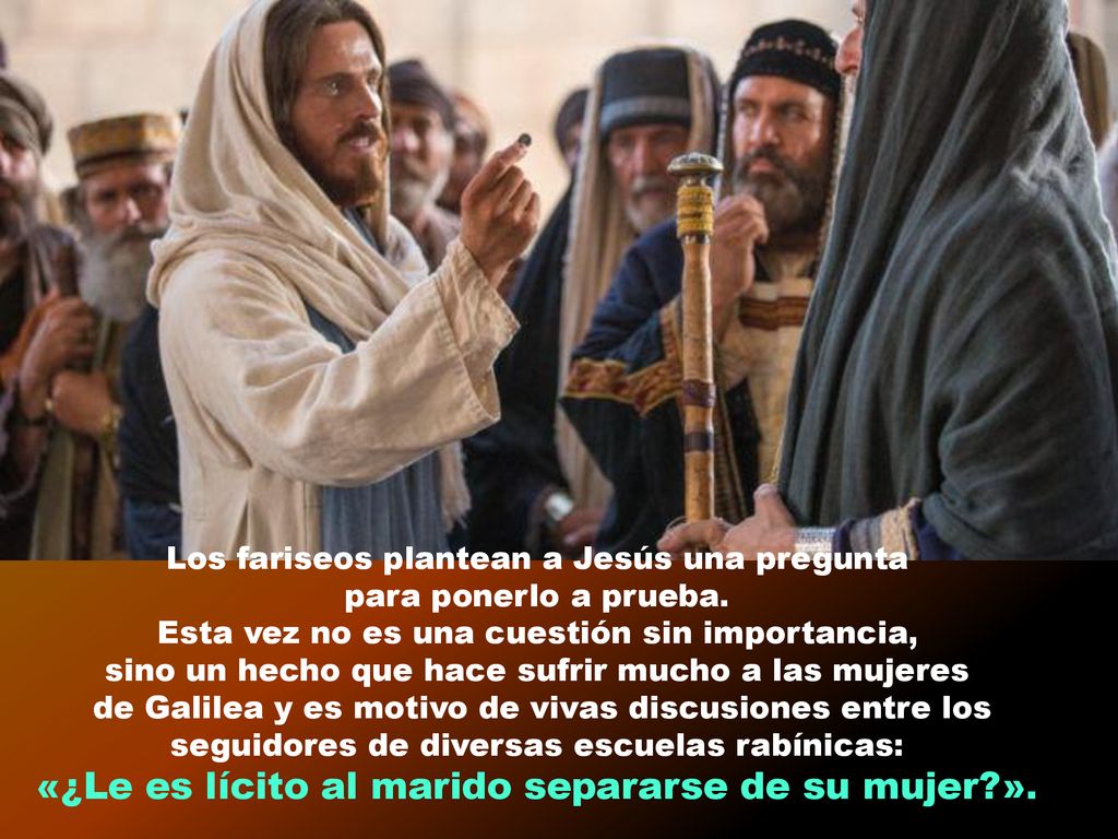«¿Le es lícito al marido separarse de su mujer ».