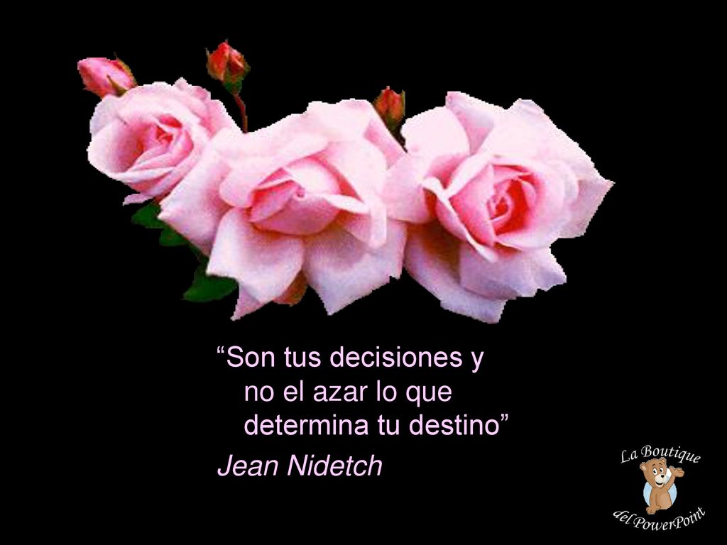 Son tus decisiones y no el azar lo que determina tu destino