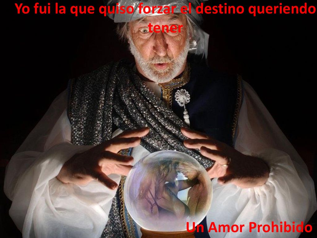 Yo fui la que quiso forzar el destino queriendo tener