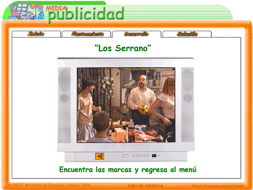 Encuentra las marcas y regresa al menú