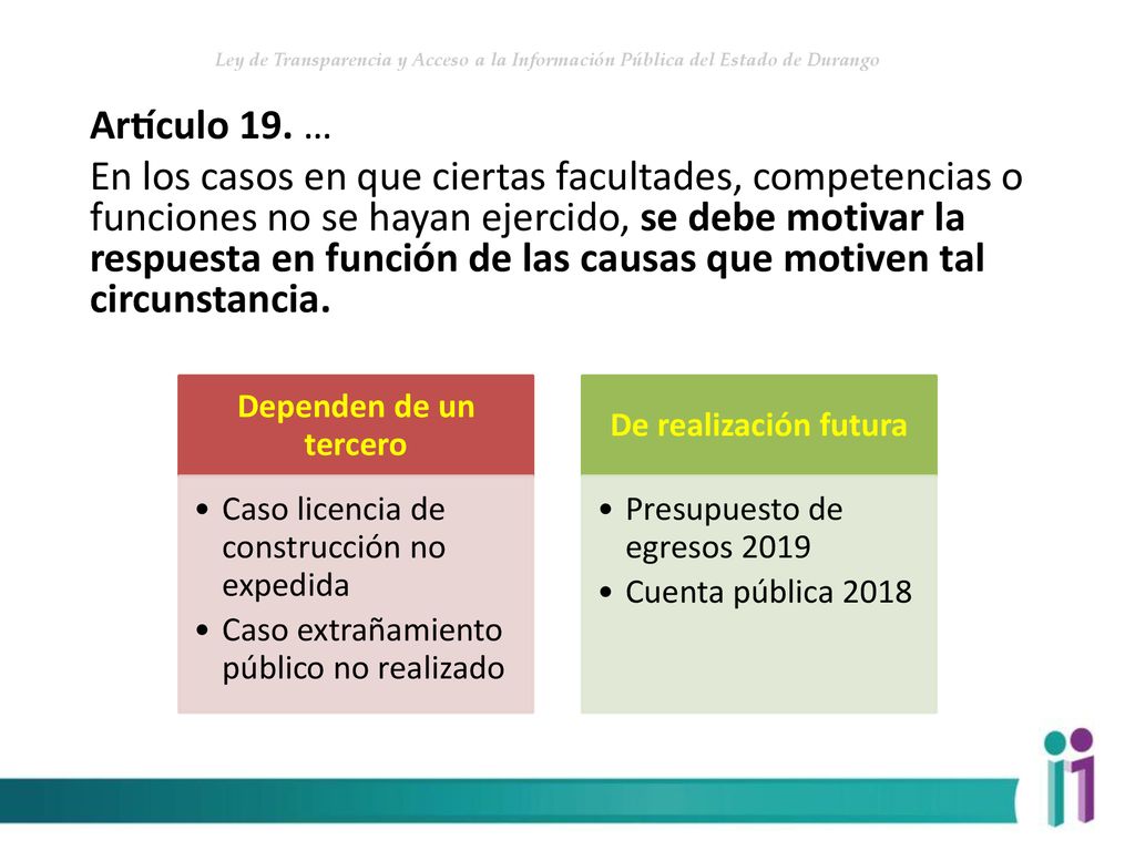 Ley de Transparencia y Acceso a la Información Pública del Estado de Durango