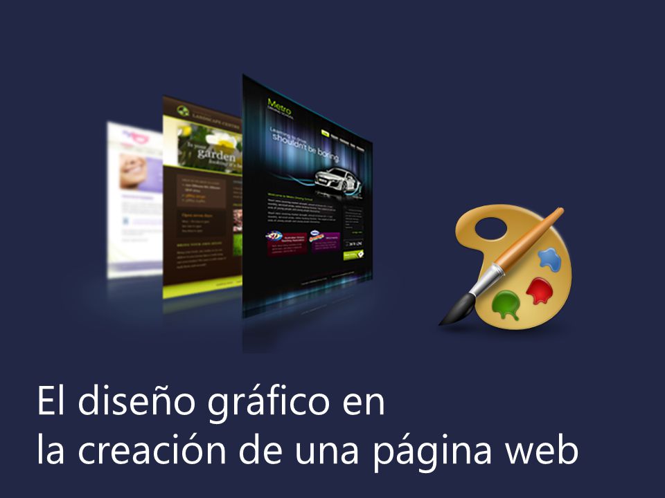 El diseño gráfico en la creación de una página web
