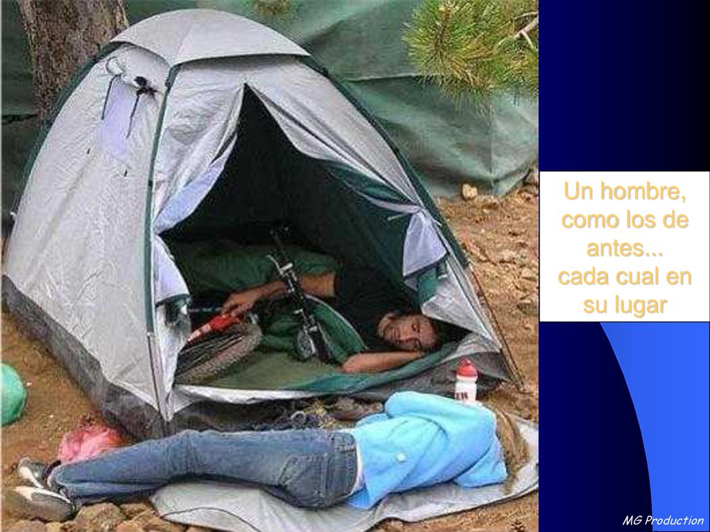 Un hombre, como los de antes... cada cual en su lugar