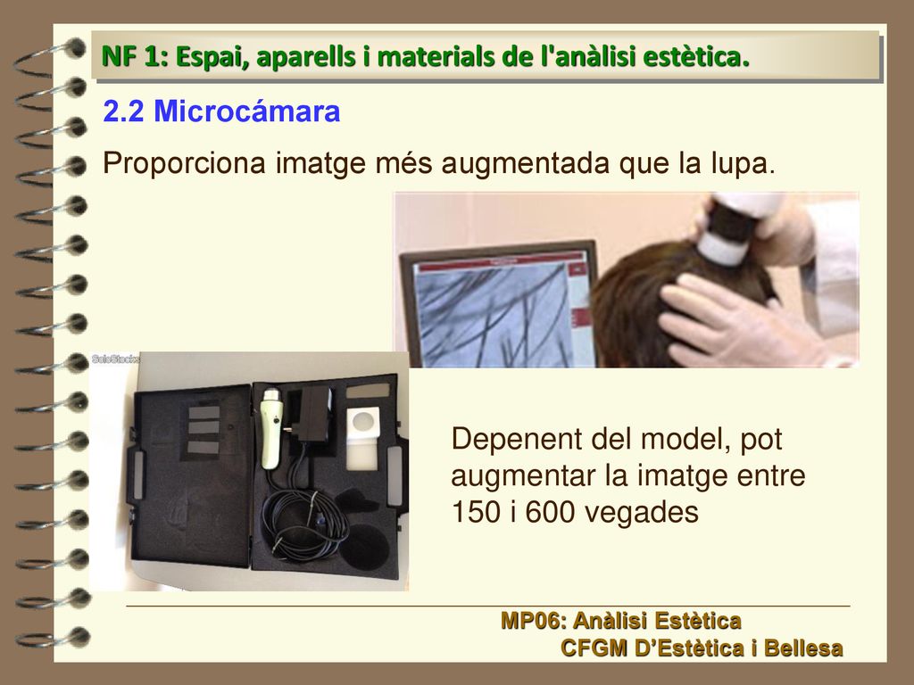 NF 1: Espai, aparells i materials de l anàlisi estètica.